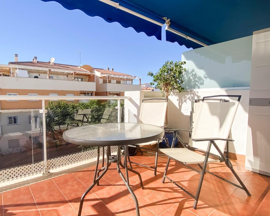 Apartmán Escapada Familiar En Torrox Costa A 100M De La Playa, Vistas Al Mar Y Parking Gratis Exteriér fotografie