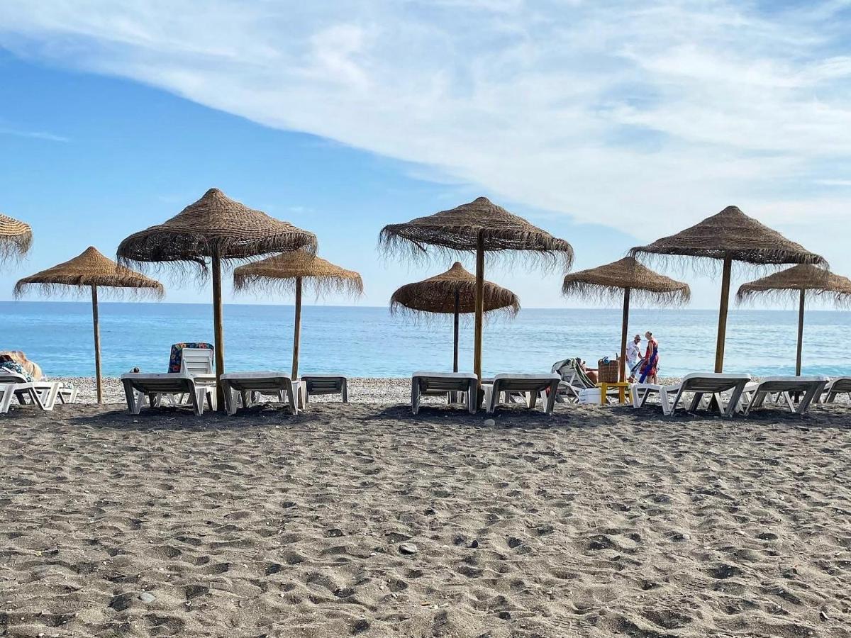 Apartmán Escapada Familiar En Torrox Costa A 100M De La Playa, Vistas Al Mar Y Parking Gratis Exteriér fotografie